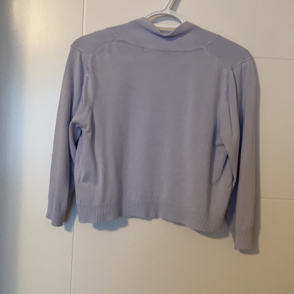 Cropped Blue Cardigan - Picture 2 of 3